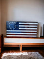 Betsy Ross American Resin Flag